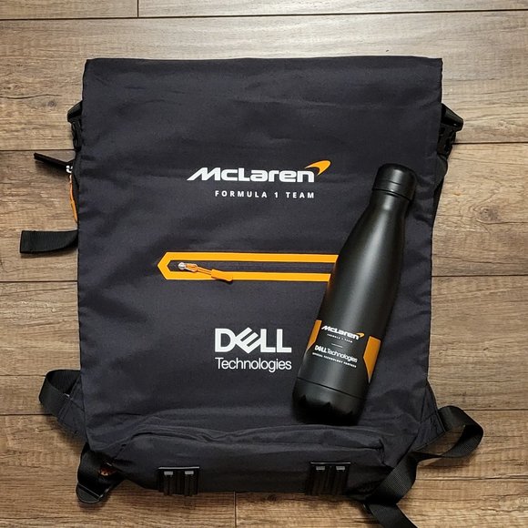 NWOT Dell Computer Backpack and Water Bottle - Picture 1 of 1